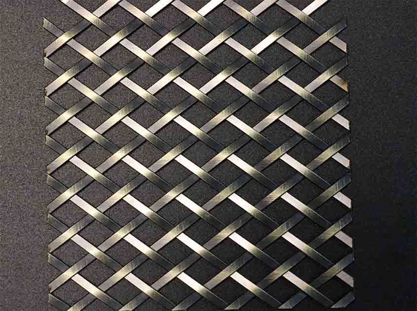 Architectural Metal Mesh in Structural Elements