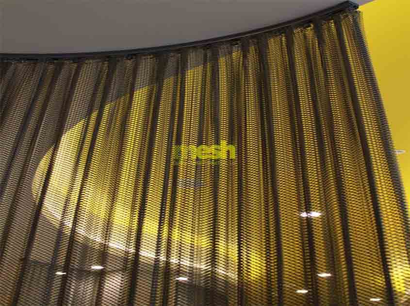 What are the fire-resistant properties of Metal Coil Drapery