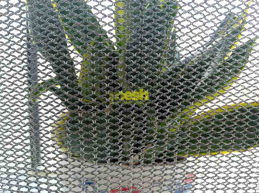 Is Ring Mesh Curtain suitable for outdoor installations