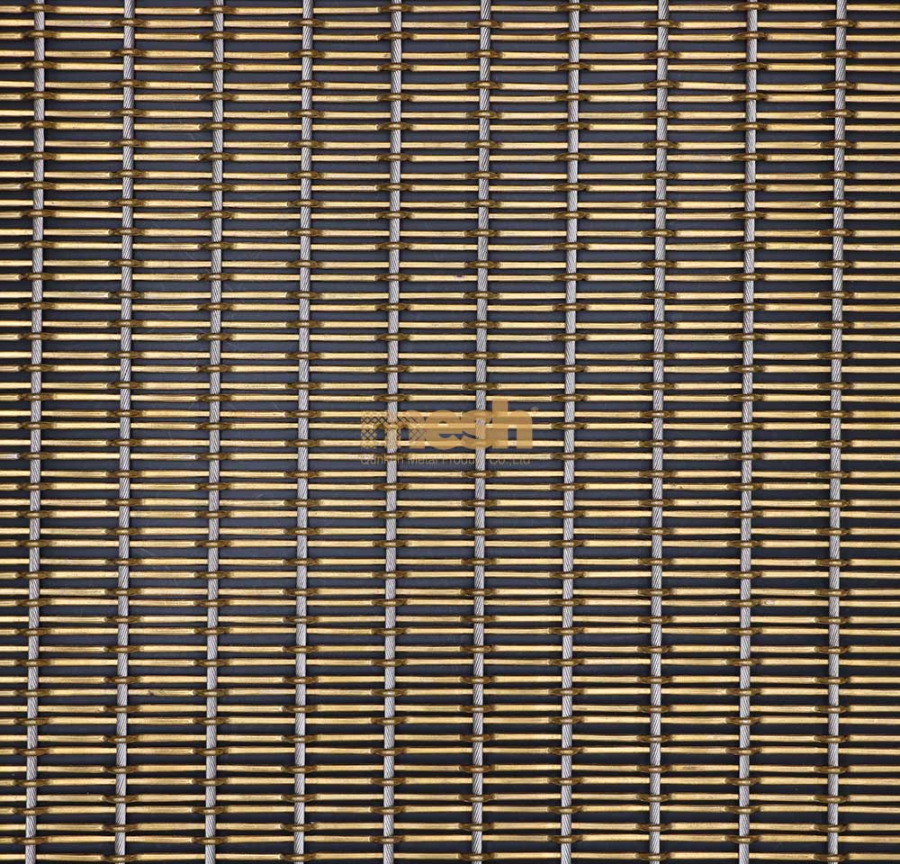 Crimped Woven Mesh: Unique Aesthetic Choice for Building Facade Decoration