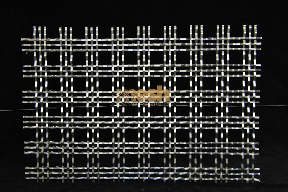 Architectural Woven Mesh in Steel Buildings: Providing Lightweight and Safe Structures