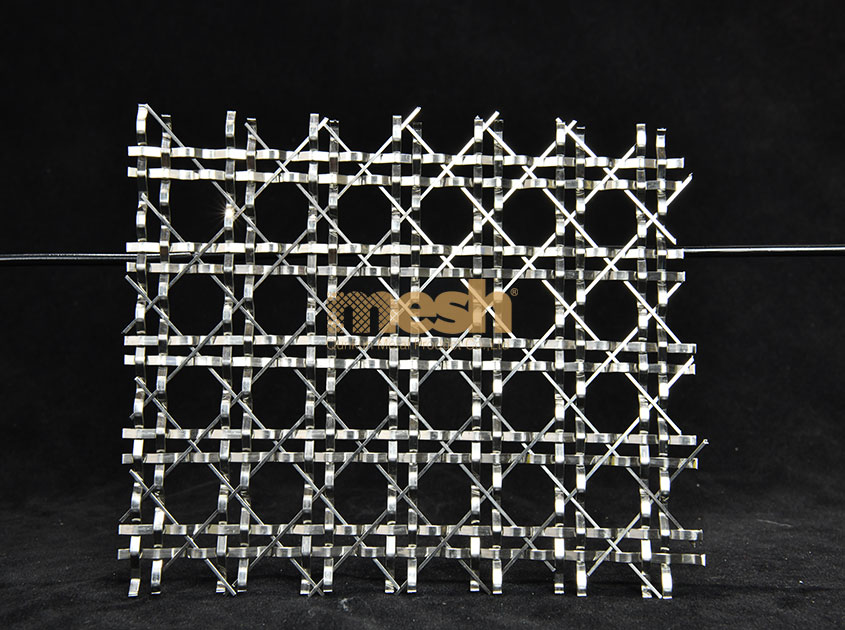 Application of Architectural Woven Mesh in Building Facade Greening: Adding Natural Elements