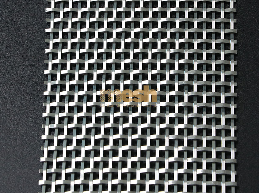 Crimped Woven Mesh Shields Light: Adjusting Indoor Light and Dark