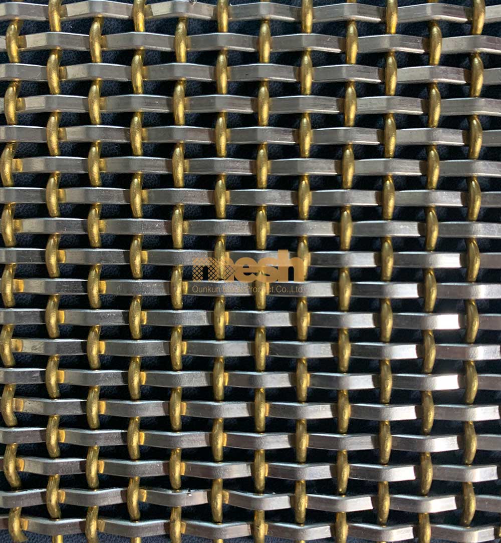 Crimped Woven Mesh: a masterpiece of weaving technology and diverse metal materials