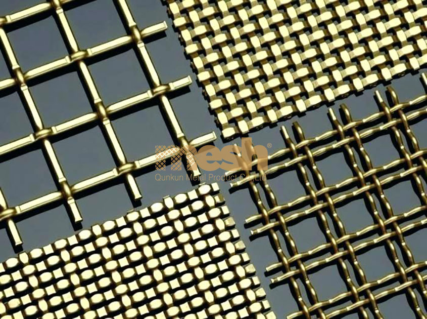 The details of Crimped Woven Mesh: the choice of weaving method, hole type and wire diameter