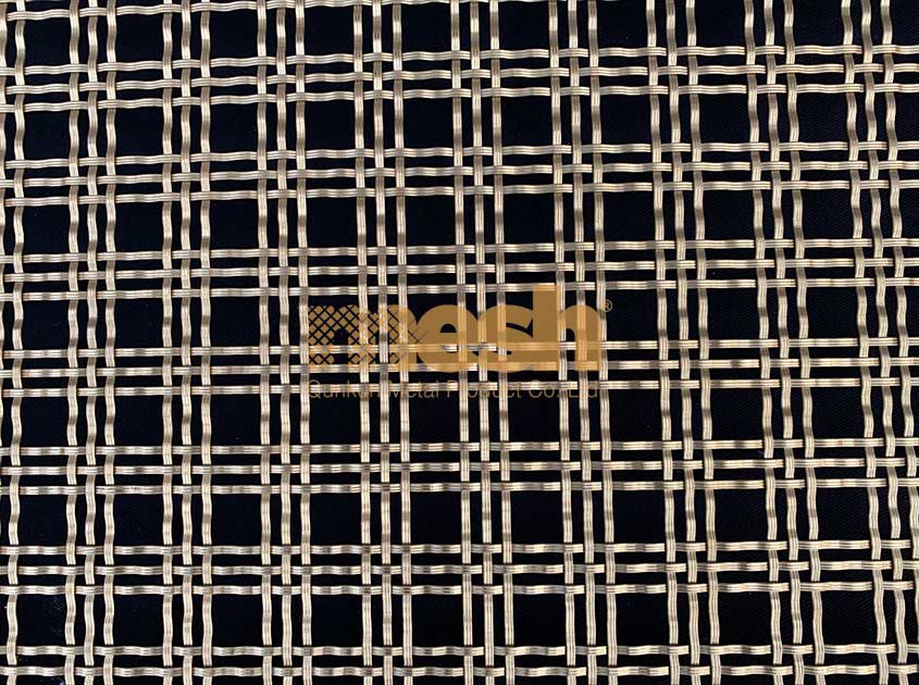 Crimped Woven Mesh: The ingenious combination of vision and practicality in architectural design