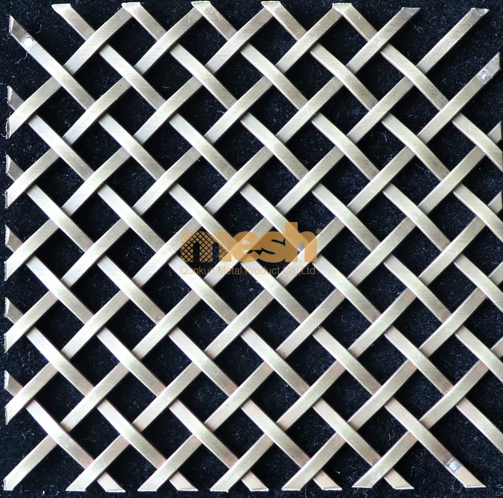 Crimped Woven Mesh: a good choice for outdoor aesthetics, creative application in landscape and public space