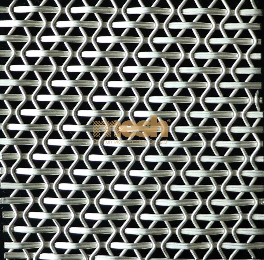 Personalize, shape as you want: Crimped Woven Mesh in custom sizes and shapes