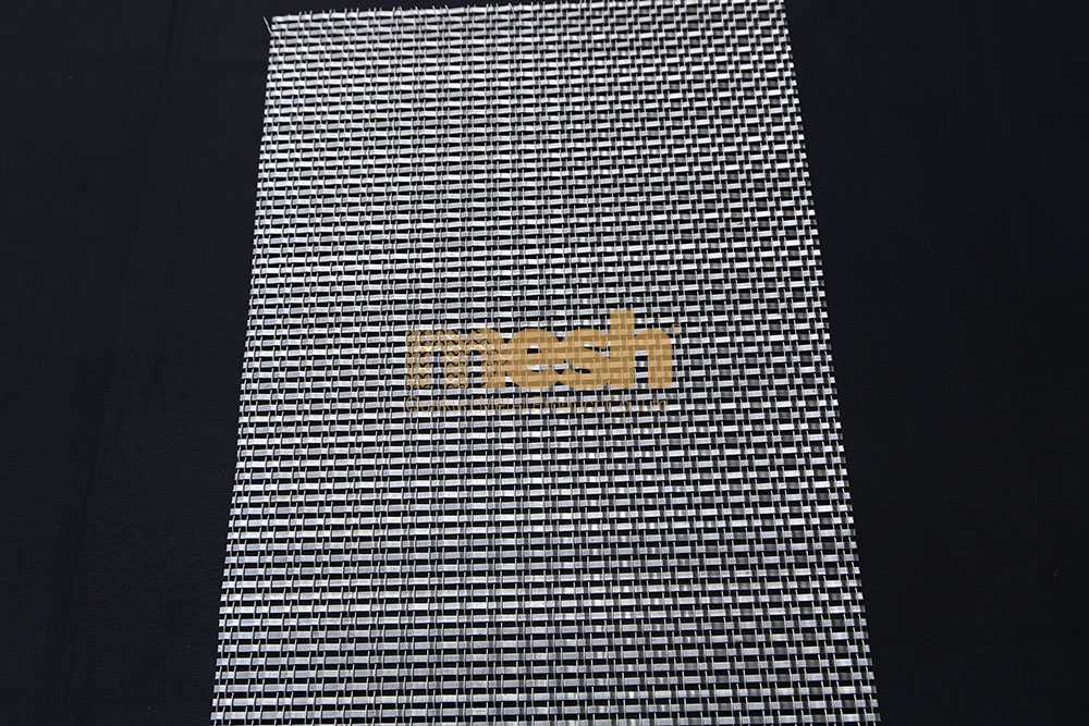 Crimped Woven Mesh: Balancing Privacy and Airflow