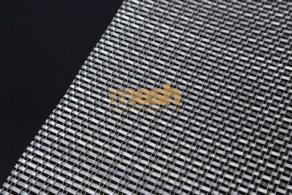 Crimped Woven Mesh: Balancing Privacy and Airflow