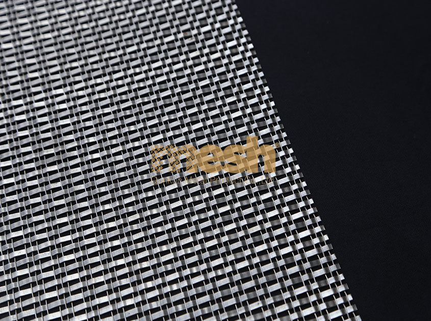 Creating Visual Interest with Crimped Woven Mesh