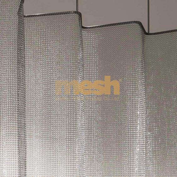 Ring Mesh Curtain as Decorative Accents: A Subtle Elegance