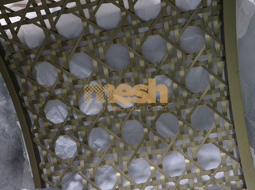 Woven Metal Mesh for Elevator Walls: Strength Meets Style