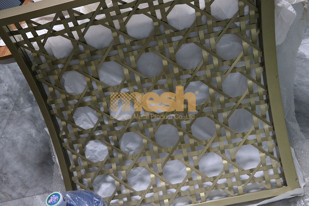 Woven Metal Mesh for Elevator Walls: Strength Meets Style