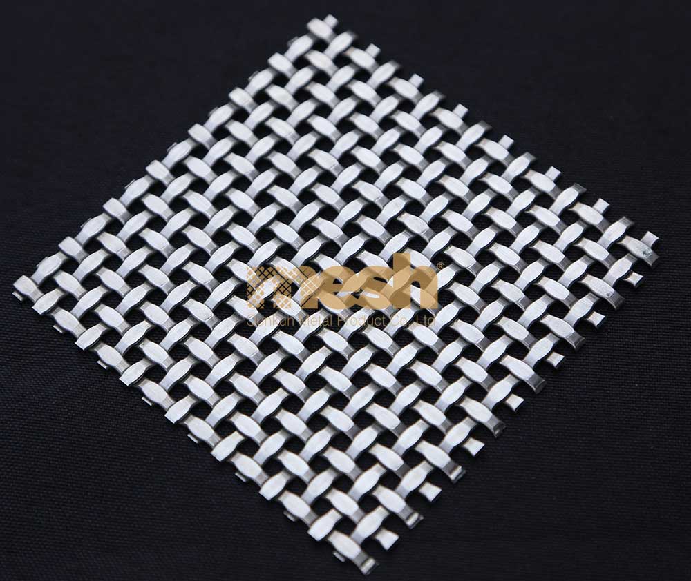 Woven Metal Mesh for Elevator Safety and Style