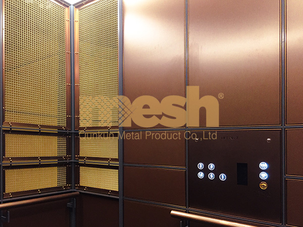 Design Brilliance: The Impact of Woven Metal Mesh in Elevators