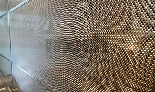 Redefining Vertical Travel: Woven Metal Mesh for Elevator Exteriors