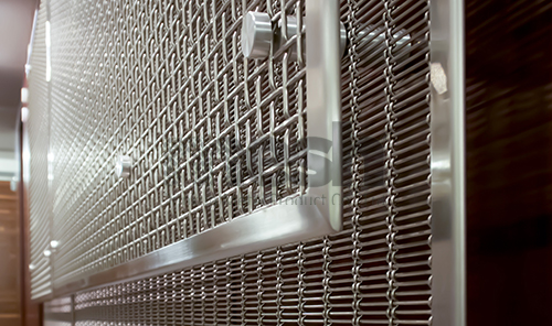 Redefining Vertical Travel: Woven Metal Mesh for Elevator Exteriors