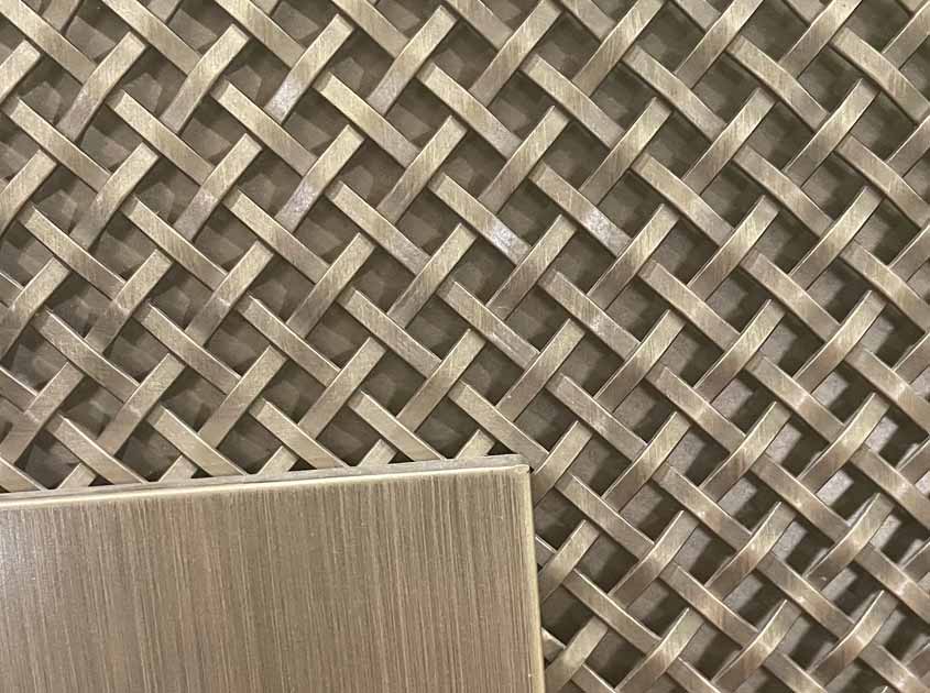 Application of Metal Decorative Wire Mesh