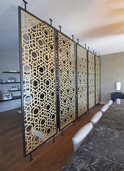 Metal Laser Cut Partition