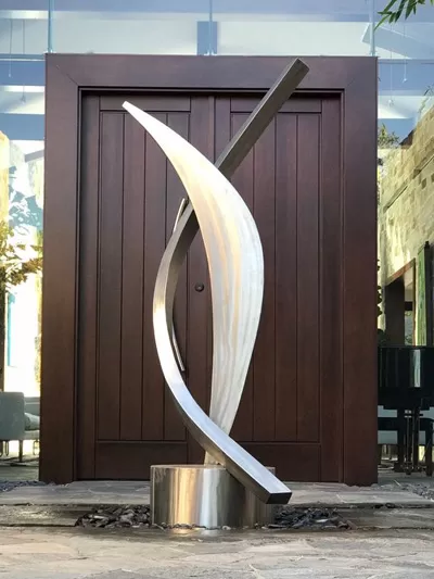 Stainless Steel Metal Statues Sculpture