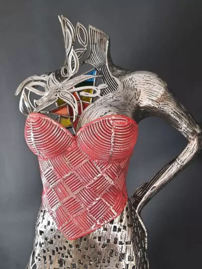 stainless steel figure Art Sculptures