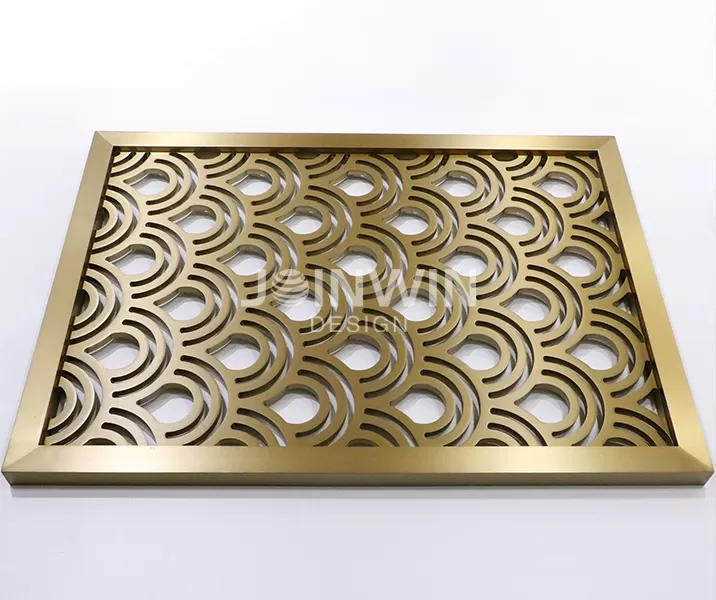 Stainless steel carved screen partition-04