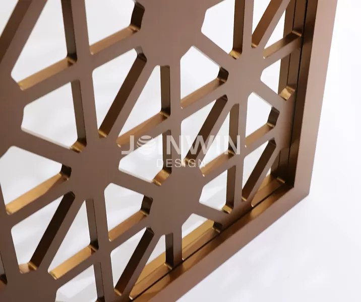 Stainless steel carved screen partition-08