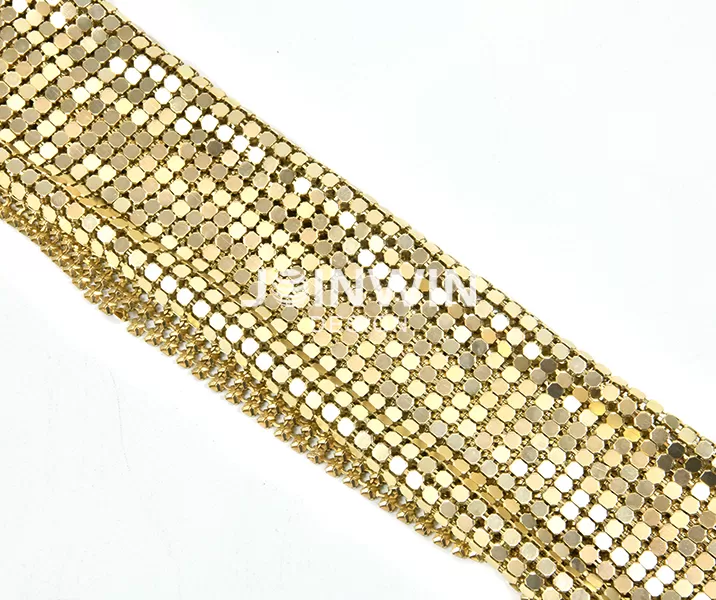 Aluminum Sequin Fabric-09