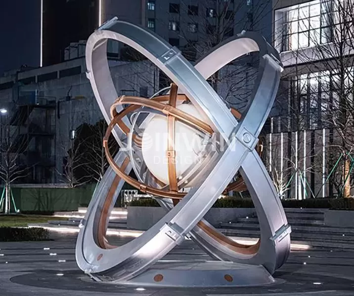 stainless steel Decorative Sculpture