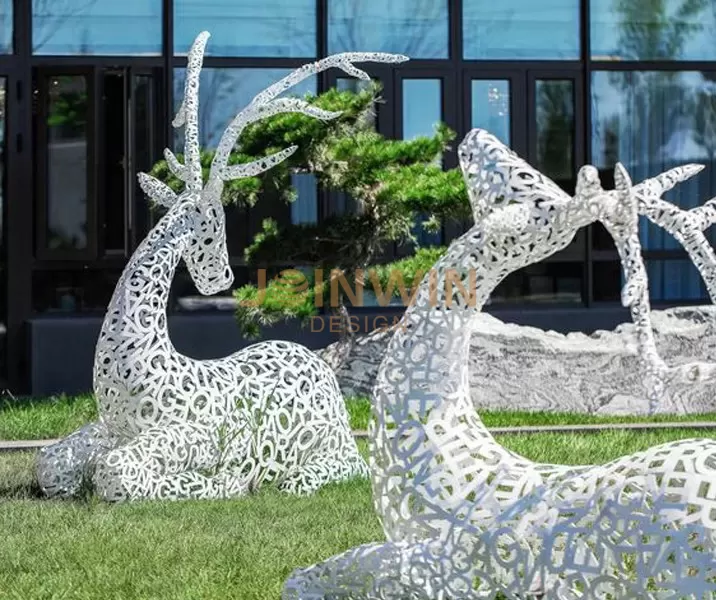 Stainless Steel animal sculpture