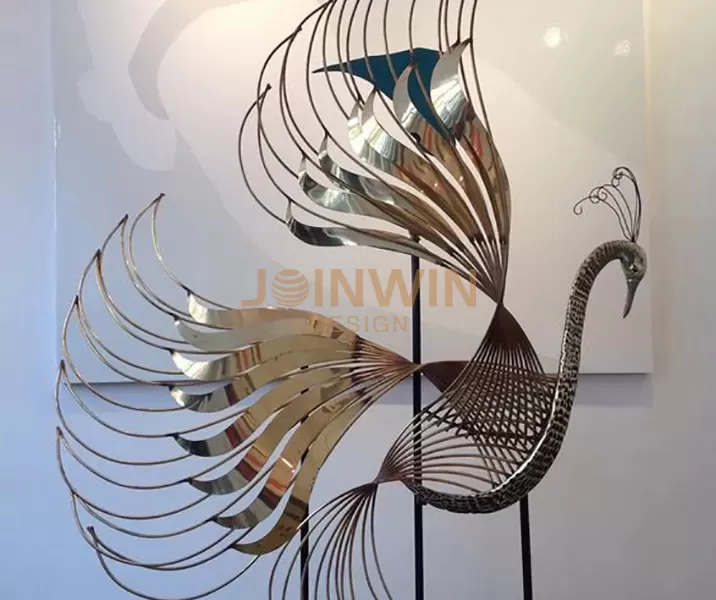 Stainless Steel animal sculpture